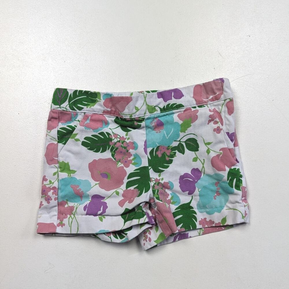 Janie and Jack Shorts Girls Size 3 Floral